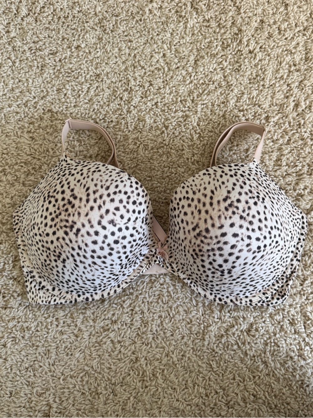 Victoria's Secret Animal Print Body By Victoria Push-Up Bra
